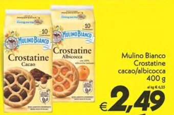 Iper Super Conveniente Mulino Bianco Crostatine cacao/albicocca 400 g offerta