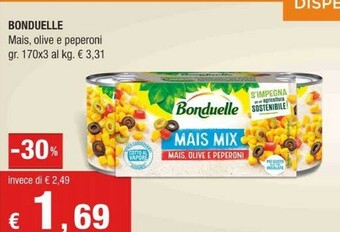Crai Bonduelle Mais offerta