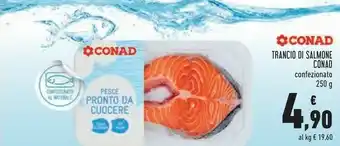 Conad Conad Trancio Di Salmone offerta