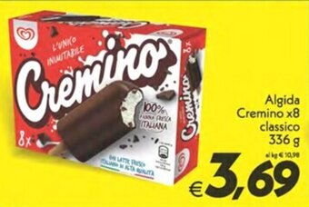 Iper Super Conveniente Algida Cremino x8 classico 336 g offerta