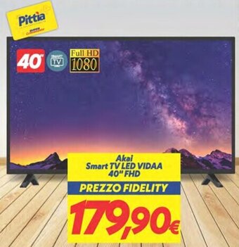 Akai Smart TV LED VIDAA 40" FHD