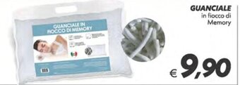 Iper Super Conveniente GUANCIALE in fiocco di Memory offerta