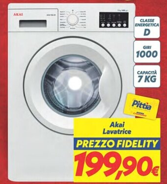 Iper Super Conveniente Akai Lavatrice offerta