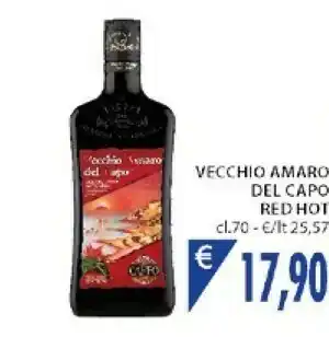 Mercatò Red Hot Vecchio Amaro Del Capo offerta