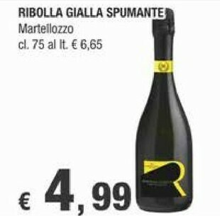 Crai Ribolla gialla Spumante offerta