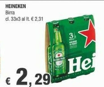 Crai Heineken Birra offerta