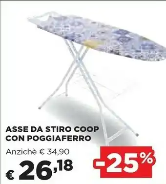 Coop Asse Da Stiro Con Poggiaferro