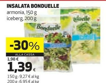 Coop Bonduelle Insalata Armonia 150 G(ml) offerta
