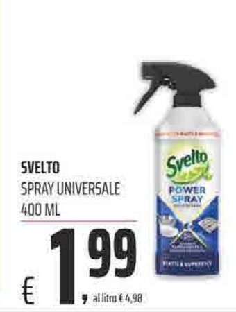 Coop Superstore SVELTO SPRAY UNIVERSALE 400 ML offerta