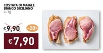 Prezzemolo e Vitale COSTATA DI MAIALE BIANCO SICILIANO offerta