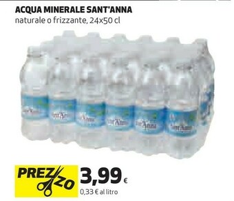 Coop Sant'anna Acqua Minerale Naturale offerta
