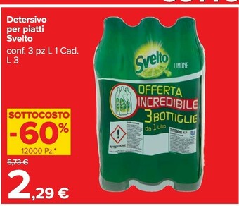 Svelto Detersivo piatti