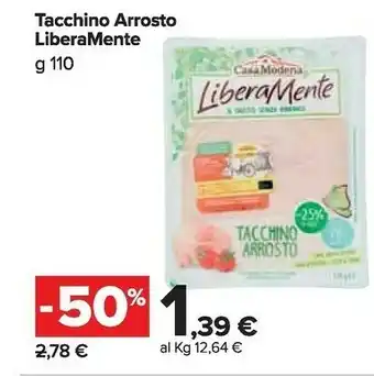 Carrefour Market Casa Modena Prosciutto cotto offerta