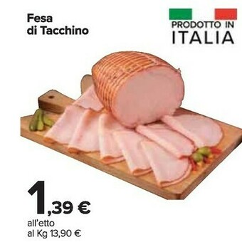 Carrefour Market Fesa di tacchino offerta