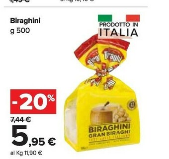 Carrefour Market Biraghi Formaggio offerta