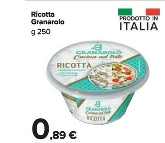 Carrefour Market Granarolo Ricotta offerta