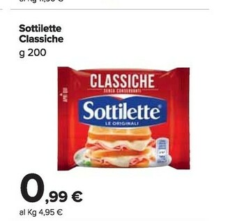 Carrefour Market Sottilette offerta