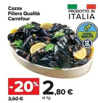 Carrefour Market Cozze offerta