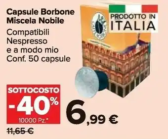 Carrefour Market Nespresso Capsule caffè offerta