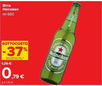 Carrefour Market Heineken Birra offerta