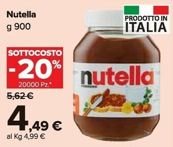 Carrefour Market Crema al cioccolato offerta