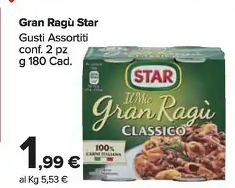 Carrefour Market Star Ragù offerta