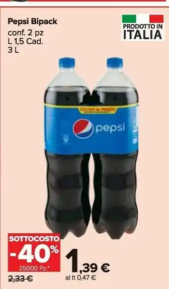 Carrefour Market Pepsi Bevande analcoliche offerta