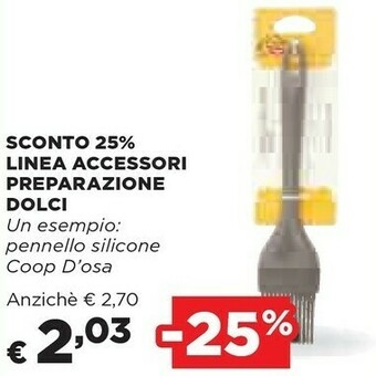 Coop Linea Accessori Preparazione Dolci offerta