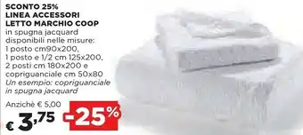 Coop Coop Linea Accessori Letto Marchio offerta