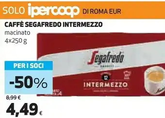 Coop Segafredo Intermezzo 1 Kg offerta