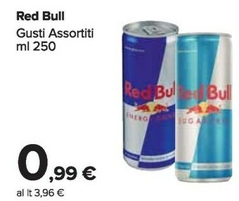 Carrefour Market Red bull Energy drink offerta