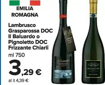 Carrefour Market Chiarli Lambrusco offerta