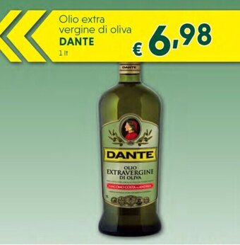 DiMeglio Olio extra vergine di oliva DANTE 1 lt offerta