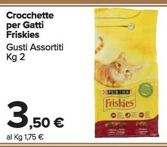 Carrefour Market Friskies Cibo per gatti offerta