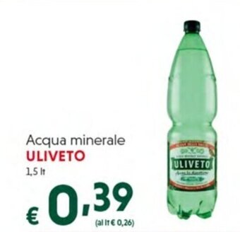 DiMeglio Acqua minerale ULIVETO 1,5 It offerta