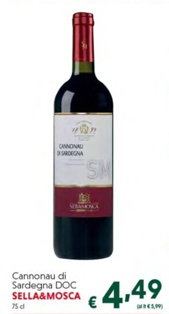DiMeglio Cannonau di Sardegna DOC SELLA&MOSCA 75 cl offerta