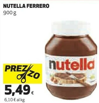 Coop Ferrero Nutella offerta