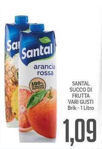 Supermercati Piccolo Santal Succo di Frutta 1 Litro offerta
