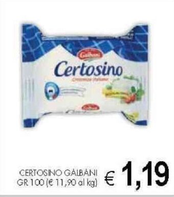 PrestoFresco CERTOSINO GALBANI GR 100 offerta