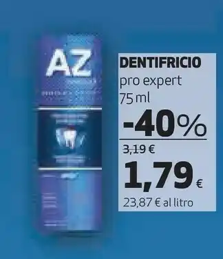 Coop Az Dentifricio Pro Expert offerta