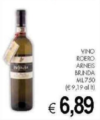 PrestoFresco VINO ROERO ARNEIS BRINDA ML 750 offerta