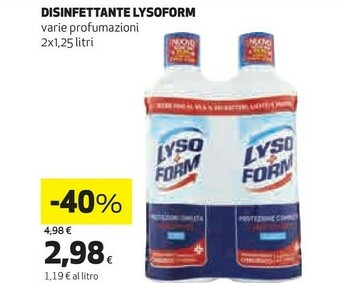 Coop Lysoform Disinfettante offerta