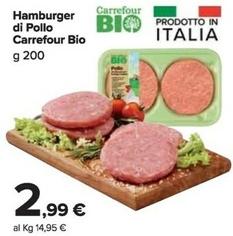 Carrefour Hamburger offerta