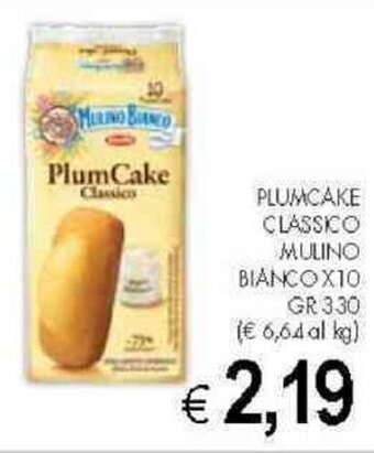 PrestoFresco PLUMCAKE CLASSICO MULINO BIANCO X10 GR 330 offerta