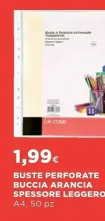 Coop Buste Perforate Buccia Arancia Spressore Leggero offerta