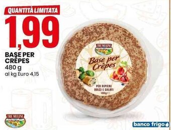 Eurospin BAŞE PER CRÊPES 480 g offerta