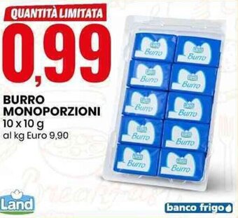 BURRO MONOPORZIONI 10 x 10 g