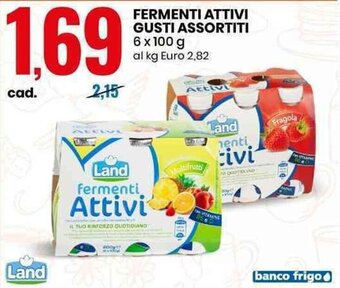 FERMENTI ATTIVI GUSTI ASSORTITI 6 x 100 g