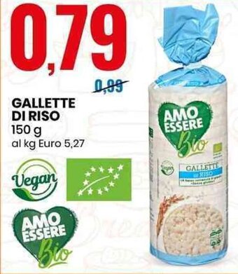 Eurospin GALLETTE DI RISO 150 g offerta