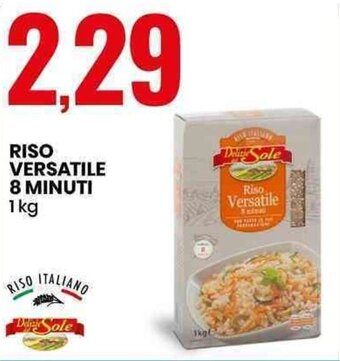 Eurospin RISO VERSATILE 8 MINUTI 1 kg offerta